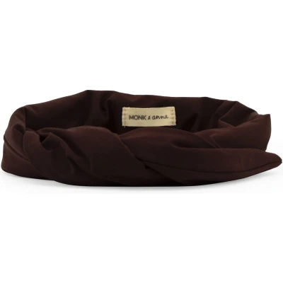 Afbeelding van Monk and Anna Headband mahogany cotton