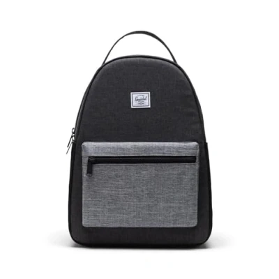Afbeelding van HERSCHEL 10503 04890 NOVA MID VOLUME Black Crosshatch/Black/Raven CROSSHATCH Unisex volwassen tas eenheidsmaat, Crosshatch,