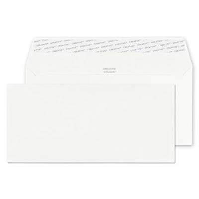 Afbeelding van Blake Creative Colour 25255 Gekleurde Enveloppen Zelfklevende Krijt Wit DL+ 114 x 229 mm 120 g/m² 25 stuks