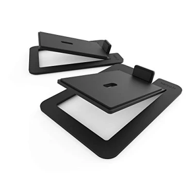 Afbeelding van Kanto S6 desktopluidsprekerstatieven voor grote luidsprekers set van 2 stuks (zwart)