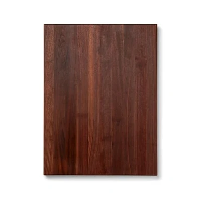 Afbeelding van Boos Blocks® WAL R02 Gourmet walnoothouten snijplank van John Boos, 61 x 46 4 cm, aan beide zijden bruikbaar, zijdelingse handgrepen.