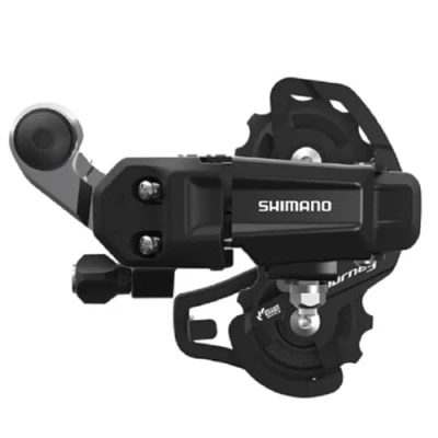 Afbeelding van Shimano Achterderailleur 6/7 Speed TY200 Bout Zwart
