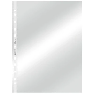 Afbeelding van Leitz 4770 00 02 brochurehoezen standaard A4, glashelder 80 my open PP Inh.100