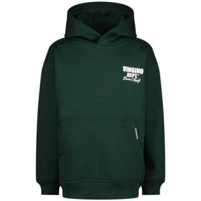 Afbeelding van Vingino Basic hoodie sweater voor jongens, Racing Green, 6 Jaar