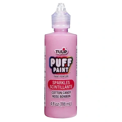 Afbeelding van Tulip Sparkles Dimensional Fabric Paint Cotton Candy 4 fl oz (20740) (OUTLET)
