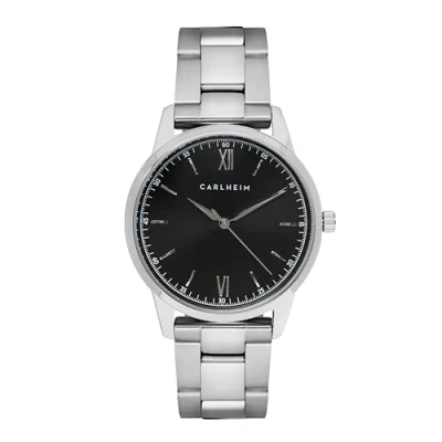 Afbeelding van Carlheim NILS LINK Horloge, Heren, Maat: One Size, Silver/black