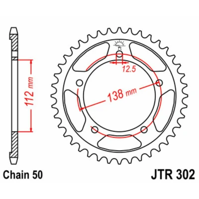 Afbeelding van Rek JT JTR302,41