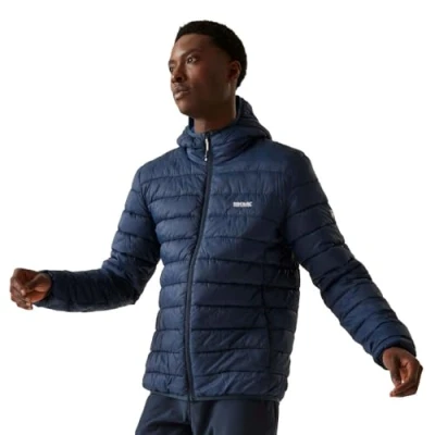 Afbeelding van Regatta Heren Hooded Marizion Gewatteerde Puffer Jacket Jas (pak van 1)