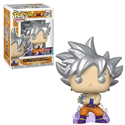 Afbeelding van Funko Pop! Animation: Dragon Ball Z Goku (Ultra Instinct with Kamehameha) #1211 Convention Exclusive Vaulted