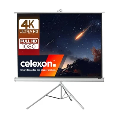 Afbeelding van celexon Stativleinwand Economy 176 x 132 cm White Edition