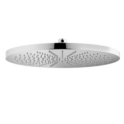 Afbeelding van HotBath Mate hoofddouche 30cm rond messing verouderd verweerd