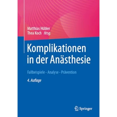 Afbeelding van Komplikationen in der Anästhesie: Fallbeispiele Analyse Prävention