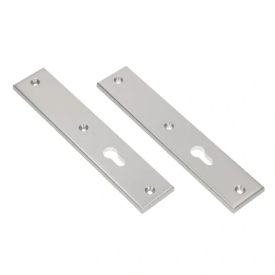 Afbeelding van Ami Langschild zonder krukgat 251x50x8mm PC 55 aluminium F 1