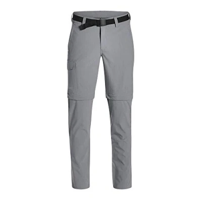 Afbeelding van Torid Slim Zip Wandelbroek Heren Graphite 000 28 Grijs