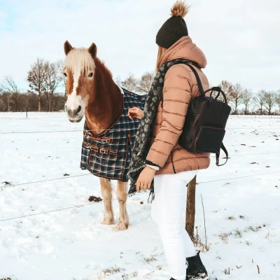 Afbeelding van The Chesterfield Brand Bellary Rugzak brown Damestas Leren tas
