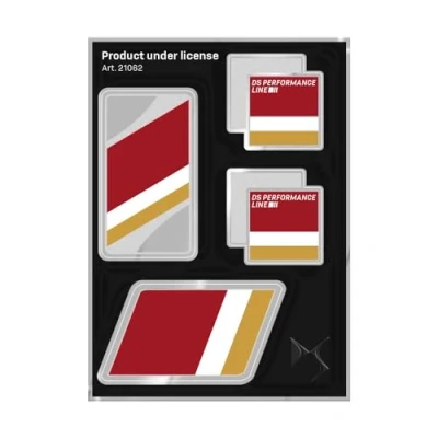 Afbeelding van DS Officiële Performance Line stickers met 4 logo&#039;s