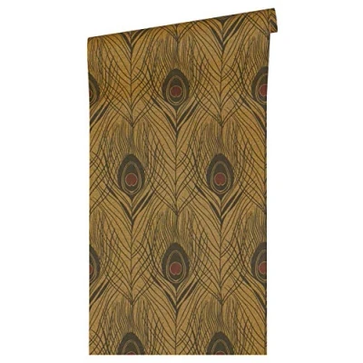 Afbeelding van AS Creation Absolutely Chic 36971 8 369718 Bruin / Geel