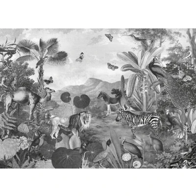 Afbeelding van Komar Vliesbehang Flora and fauna 350x250 cm (breedte x hoogte)