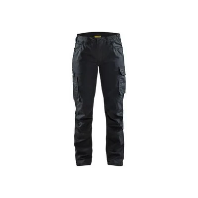 Afbeelding van Blaklader Dames Service werkbroek stretch 7140 1141 Zwart/Zwart C46