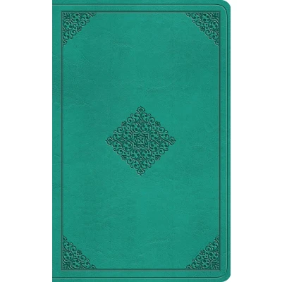 Afbeelding van ESV Value Thinline Bible: English Standard Version, Bible, Trutone, Teal, Ornament Design