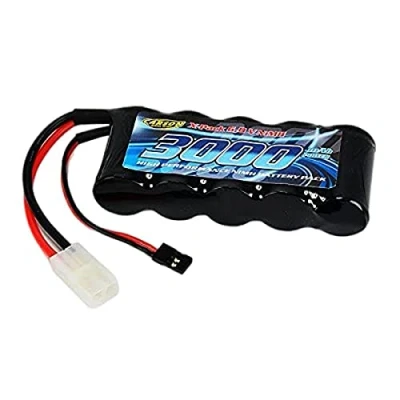 Afbeelding van Carson 500608143 Ontvangst 6V/3000mAh NiMH TAM/JR RC, reservebatterij, accu voor op afstand bestuurde auto&#039;s, RC accessoires
