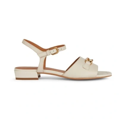 Afbeelding van Geox D NEW Eraklia Sandalen, Dames, Maat: 39, Beis Leer