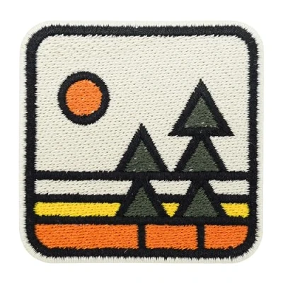 Afbeelding van Finally Home Patch om op te strijken Retro natuur boompatch, vintage outdoor boom opstrijkplaatje, bos patches naaien, zon beugel patches, berg strijkplaatje, natuurlijke