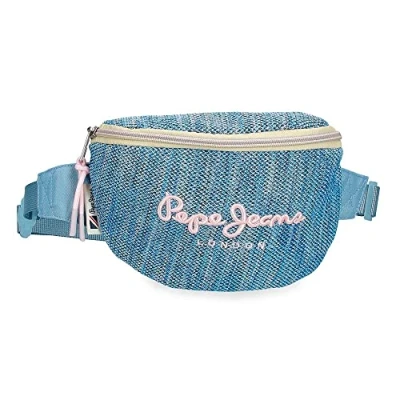 Afbeelding van Pepe Jeans Lena Heuptas, klein, Blauw, 27 x 11 6,5 cm, polyester, Riñonera Pequeña, Kleine heuptas