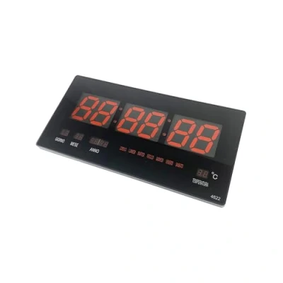 Afbeelding van Digitale wandklok met LED display, thermostaatfunctie en datumweergave
