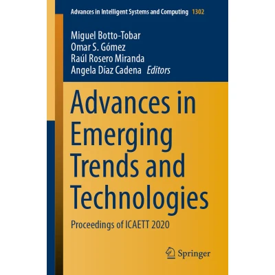 Afbeelding van Advances in Intelligent Systems and Computing Emerging Trends Technologies