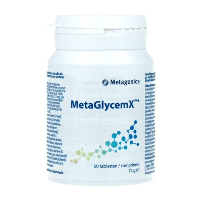 Afbeelding van MetaGlycemX 60 tabletten
