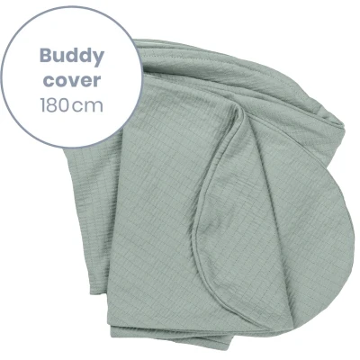 Afbeelding van Doomoo Buddy Tetra Jersey Green Voedingskussenhoes BC B33