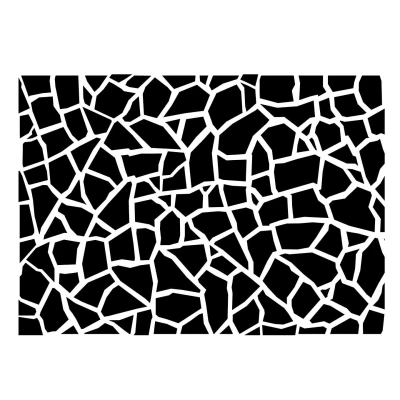 Afbeelding van Vallejo Giraffe Camo WWII 1/32 Camouflages Airbrush Stencil ST CAM003