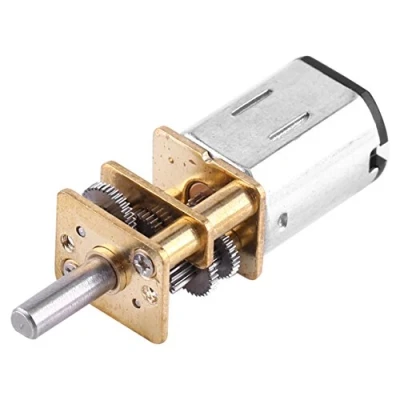 Afbeelding van transmissiemotor, 6 V, DC, hoge koppelreductie, reductie tot 1:1000, 10/15/20 omw/min, voor speelgoed, smartrobot, vliegtuig, motorspeelgoed