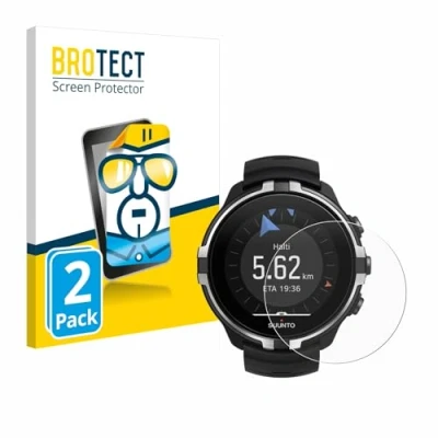 Afbeelding van BROTECT (2 Stuks) Schermbeschermer voor Suunto Spartan Sport Wrist HR Baro Stealth Screen Protector Transparant