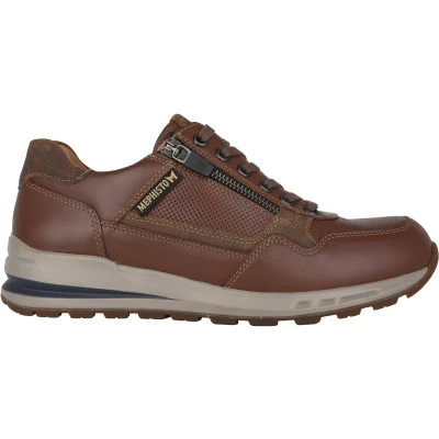 Afbeelding van Mephisto Bradley heren sneaker bruin maat 47 (EU) 12 (UK)