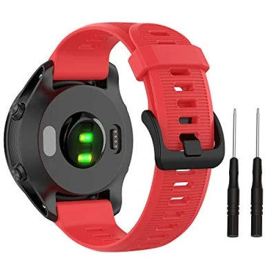 Afbeelding van ISABAKE Silicone Horlogeband voor Garmin Forerunner 935/945, MARQ, Fenix 5/5 Plus, Approach S60, Quatix 5