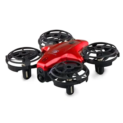 Afbeelding van Amewi 25324 Sparrow Mini drone met besturingssensoren, rood