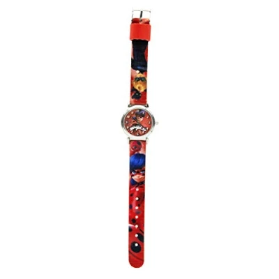 Afbeelding van Joy Toy unisex kinderen analoog kwarts horloge met stof armband 17062
