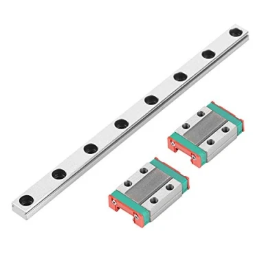 Afbeelding van MGN9B Miniatuur lineaire geleiderail, 150 mm, mini railgeleiderail, 9 mm breed, schuifdeur, gide met 2 stuks glijblok, anti roest en hoge precisie