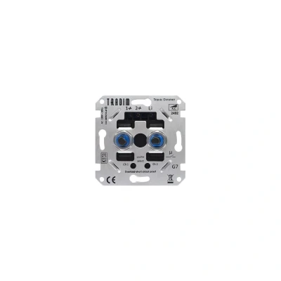 Afbeelding van Duo dimmer (voor LED, gloei en HV halogeenlampen)