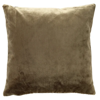 Afbeelding van Hoii CELESTE Sierkussen 45x45 cm Military Olive Groen met duurzame kussenvulling