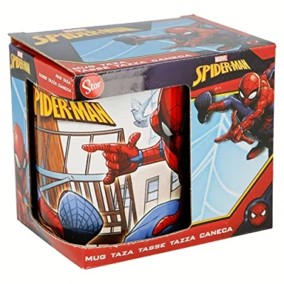 Afbeelding van Mok Spiderman Great Power Keramisch Rood Blauw (11.7 x 10 8.7 cm) (350 ml)