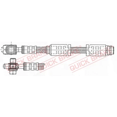 Afbeelding van Quick Brake Remslang 58.962X