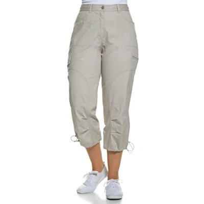 Afbeelding van Ulla Popken Damesbroek, marmer, 42W x 32L