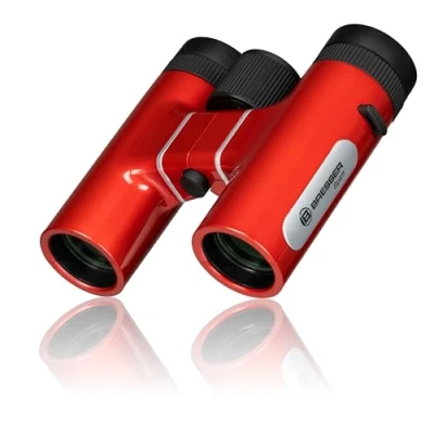 Afbeelding van Bresser Verrekijker Spirit 6 x 24 Rood Licht en Compact Ruim Gezichtsveld Ook voor Brildragers