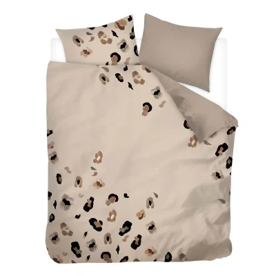 Afbeelding van Snoozing Sion Dekbedovertrek Lits jumeaux 240x200/220 cm Zand