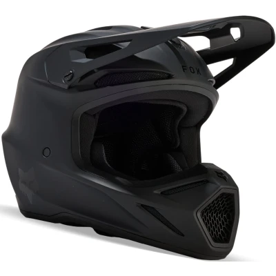 Afbeelding van FOX V3 Solid MIPS Motorcross helm, zwart, afmeting M voor man