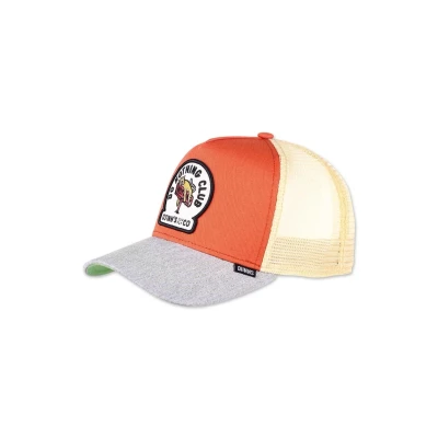 Afbeelding van Djinns DNC New 1.1 Orange/Heather Grey HFT Trucker Cap One Size