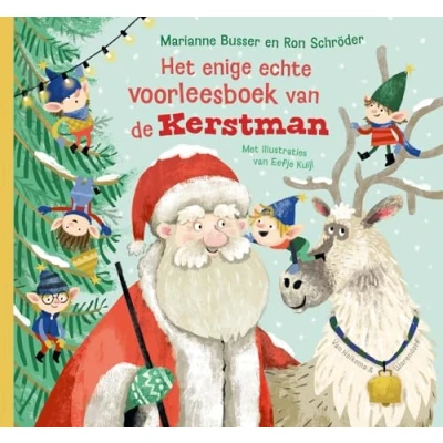 Afbeelding van Het enige echte voorleesboek van de Kerstman (Hardback)